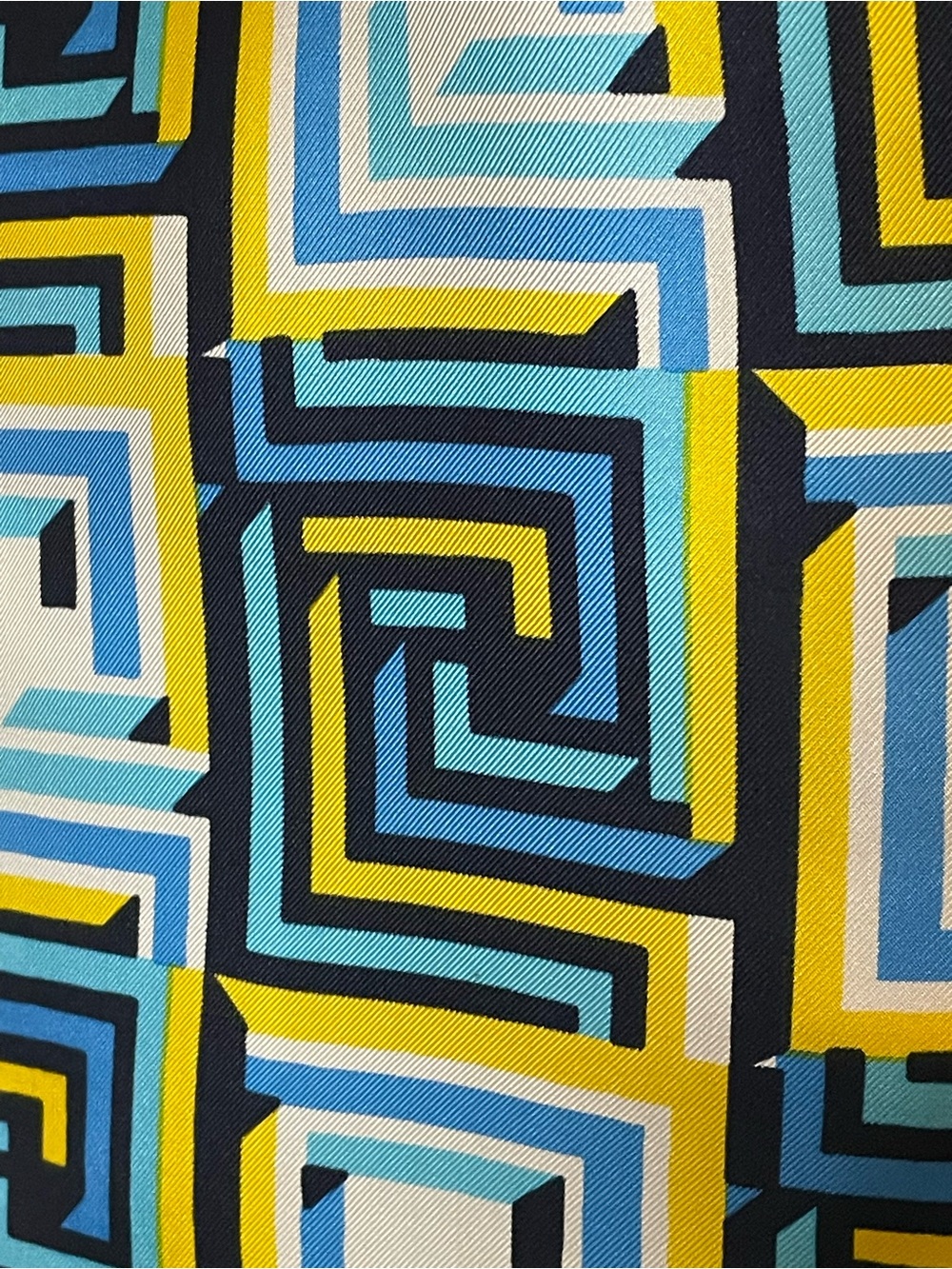 Vintage Nina Ricci Mademoiselle Ricci Silk Scarf 10 x 44 Mint Condition - Picture 4 of 5